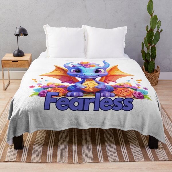 Artikelvorschau, Fearless Dragon entworfen und verkauft von CozyCanvasCrew.