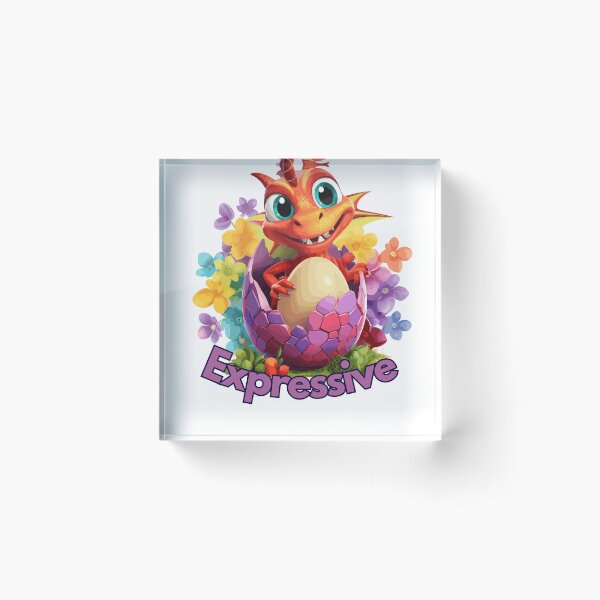 Item preview, Expressive Dragon designed and sold by CozyCanvasCrew.
