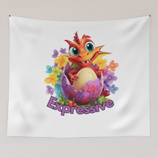 Item preview, Expressive Dragon designed and sold by CozyCanvasCrew.