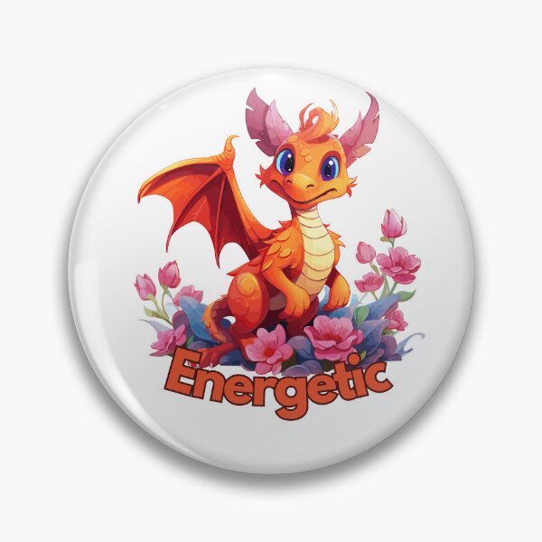 Artikelvorschau, Energetic Dragon entworfen und verkauft von CozyCanvasCrew.