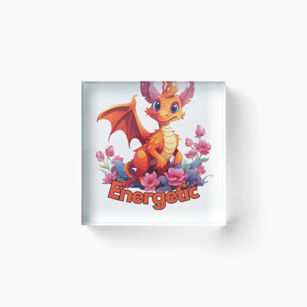 Item preview, Energetic Dragon designed and sold by CozyCanvasCrew.