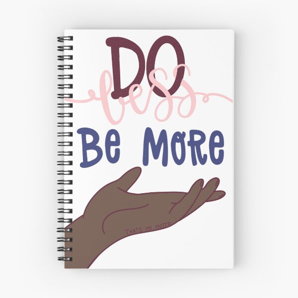 Item preview, Do Less, Be More (dark skin tone) designed and sold by Elphabaswan.