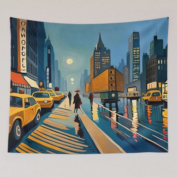Item preview, midnight in paris designed and sold by MamaHome.
