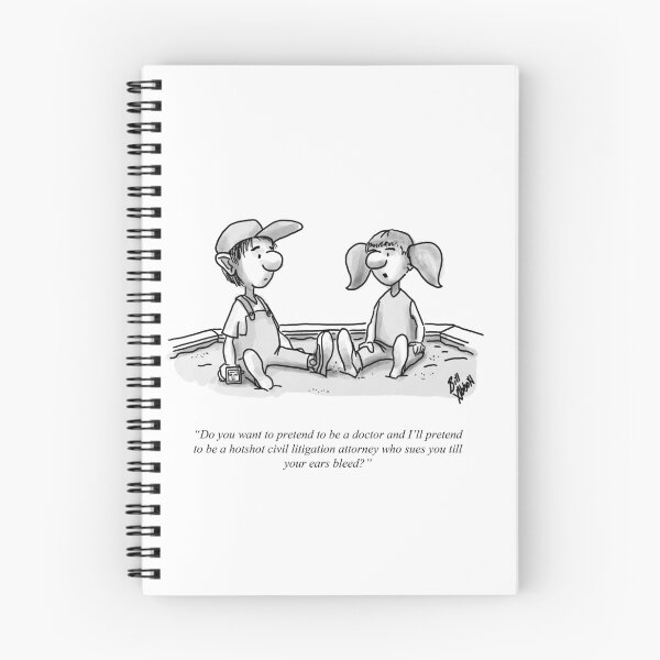 Item preview, Classic Childhood Lawyer Cartoon designed and sold by abbottoons.