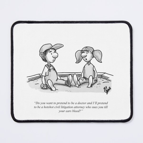 Item preview, Classic Childhood Lawyer Cartoon designed and sold by abbottoons.