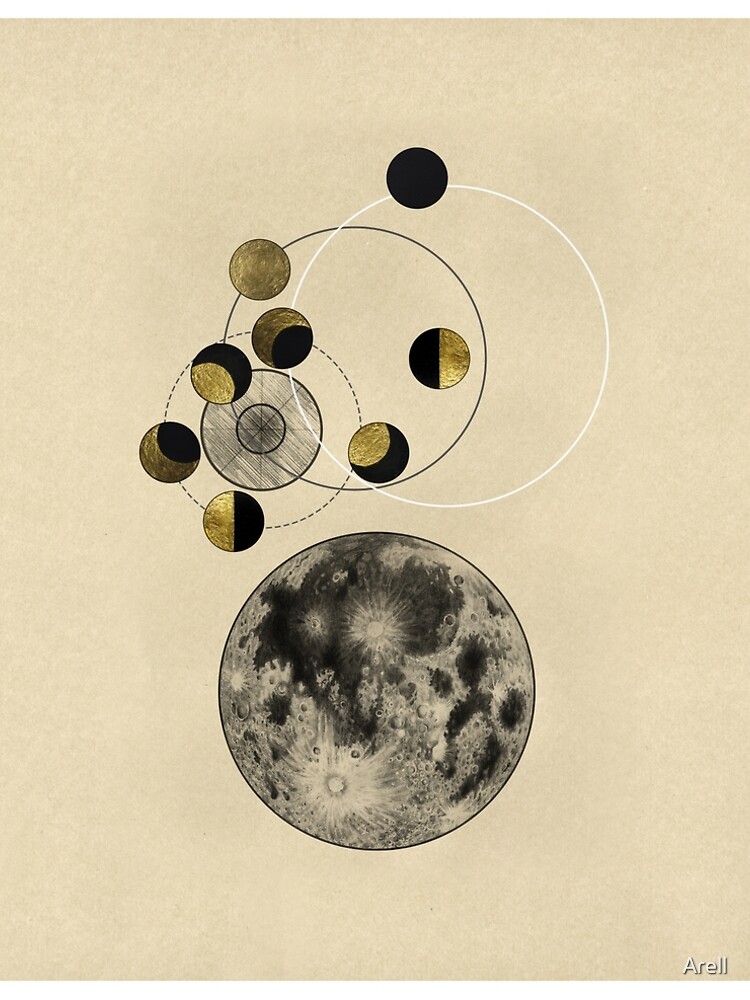 Phases of the Moon by Arell