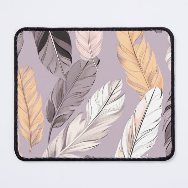 Item preview, Feathers - Lavender, olive green, peach, gray, silver 4 designed and sold by Highlandkings.