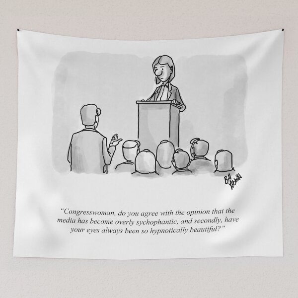 Item preview, Classic Political Mainstream Media Cartoon designed and sold by abbottoons.