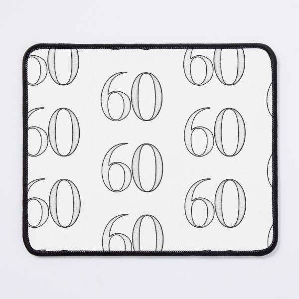 Item preview, Dotart/Dotwork illustration of Number 60 designed and sold by MagnetitaBySil.
