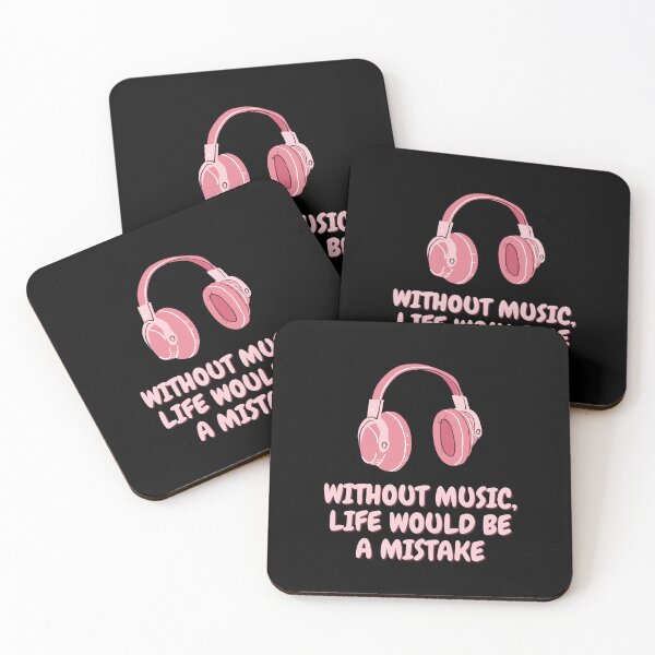 Item preview, Without Music Life Would Be A Mistake designed and sold by StickerSparkle.
