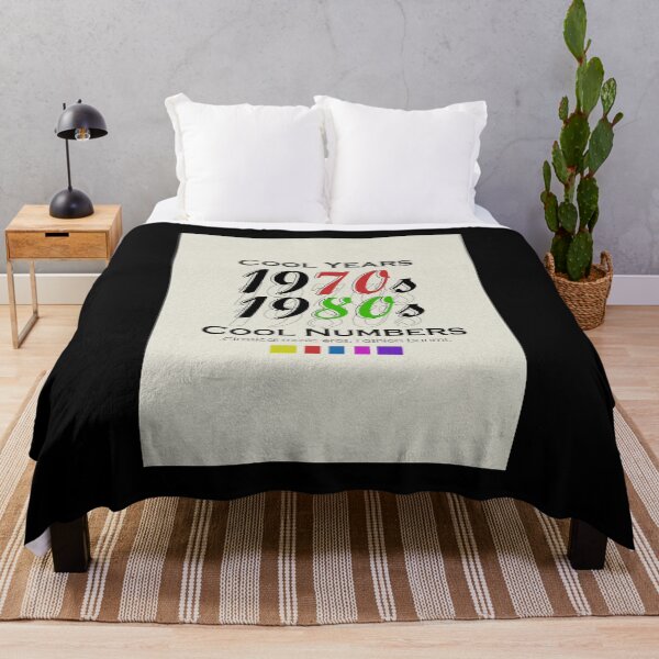 Item preview, Cool Years, Cool Numbers | 1970s &1980s | retro numbers designed and sold by Sweet Bee's.
