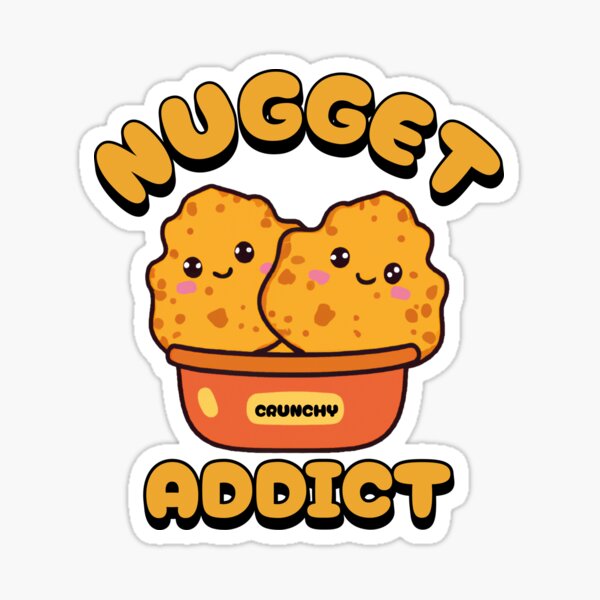 chicken nugget frog the second Sticker for Sale by Finchlette