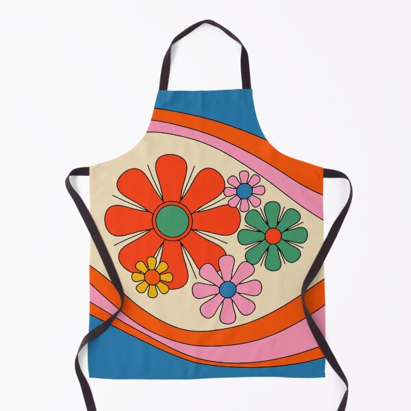 Item preview, Floral Daydream Colorful Retro 60s 70s Flower Pattern designed and sold by kierkegaard.