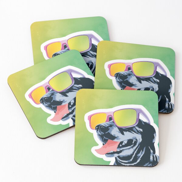 Item preview, Dog with sunglasses designed and sold by Captain Chromatic.