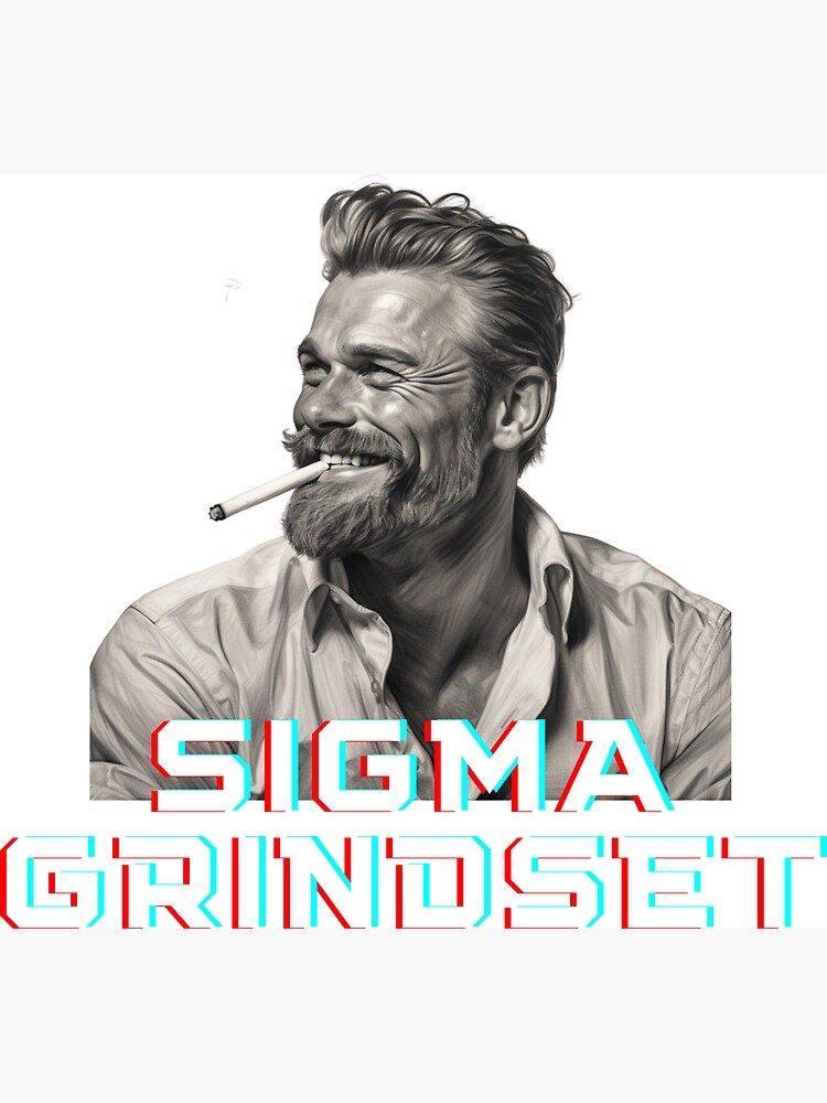 Be A Gigachad Magnet for Sale by The Stoic Sigma