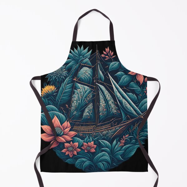 Item preview, Sailboat In Flower Design designed and sold by Art Intelligence.