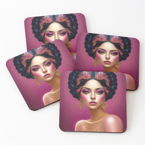 Item preview, Pink and gold glitter  designed and sold by Roxburylane.
