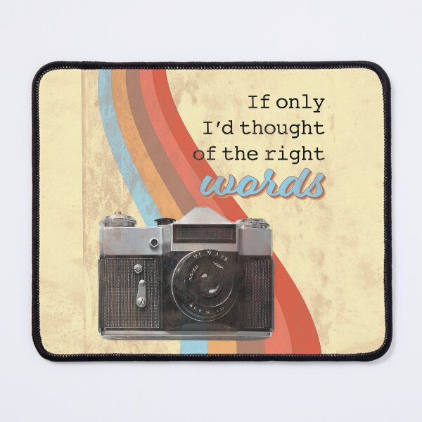Item preview, If Only I'd Thought of the Right Words designed and sold by debward76.