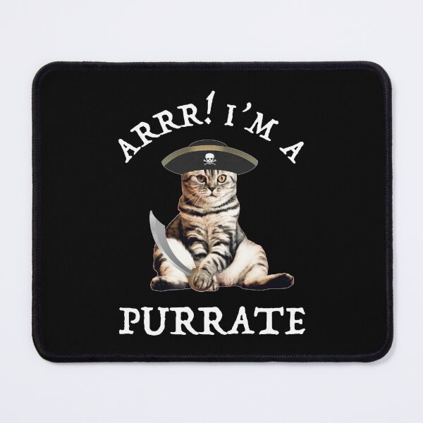 Item preview, Arrr! I'm A Purrate designed and sold by Cat Lady Designs.