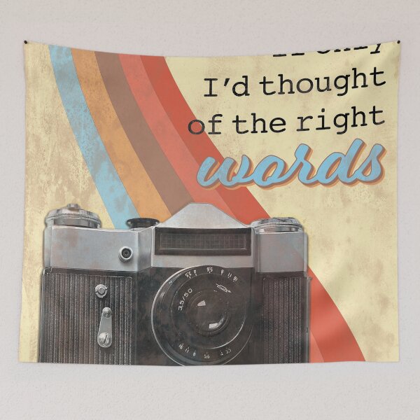 Item preview, If Only I'd Thought of the Right Words designed and sold by debward76.