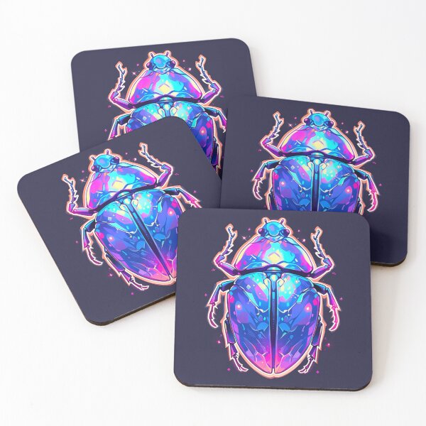 Item preview, Neon Scarab designed and sold by CastleCloud9.