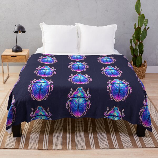 Item preview, Neon Scarab designed and sold by CastleCloud9.