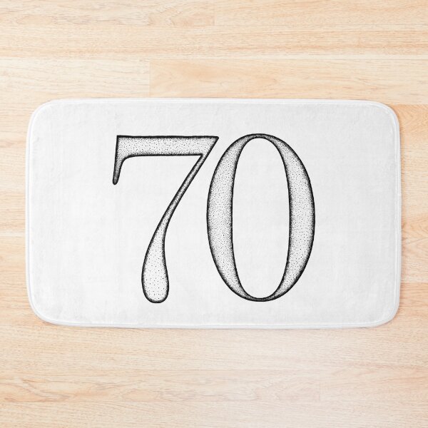 Item preview, Dotart/Dotwork illustration of Number 70 designed and sold by MagnetitaBySil.
