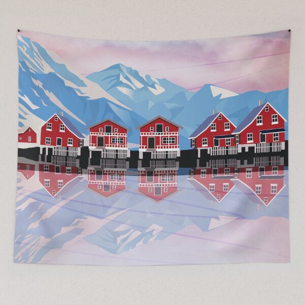 Item preview, Norwegian landscape designed and sold by Design4uStudio.