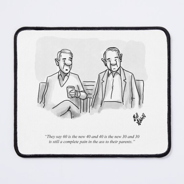 Item preview, Classic Aging Parents Cartoon designed and sold by abbottoons.