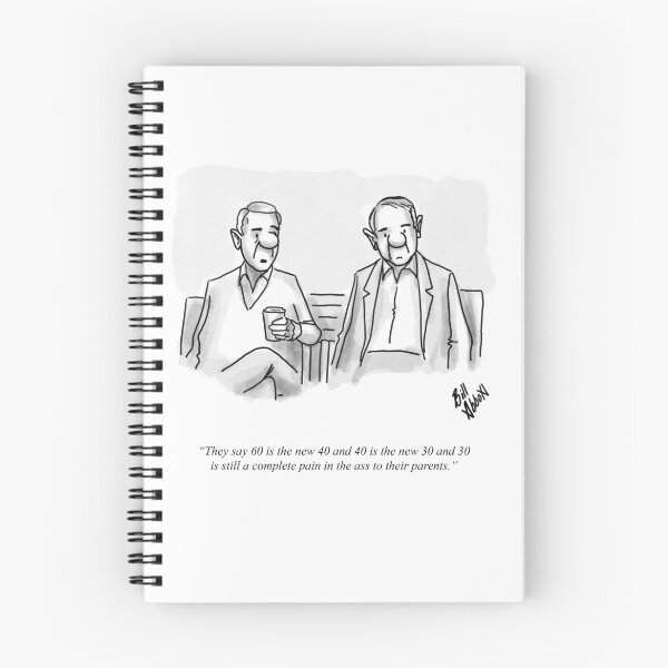 Item preview, Classic Aging Parents Cartoon designed and sold by abbottoons.