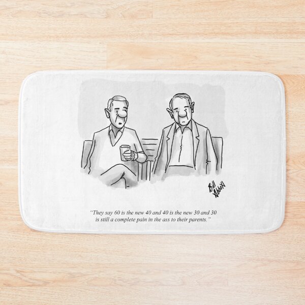 Item preview, Classic Aging Parents Cartoon designed and sold by abbottoons.