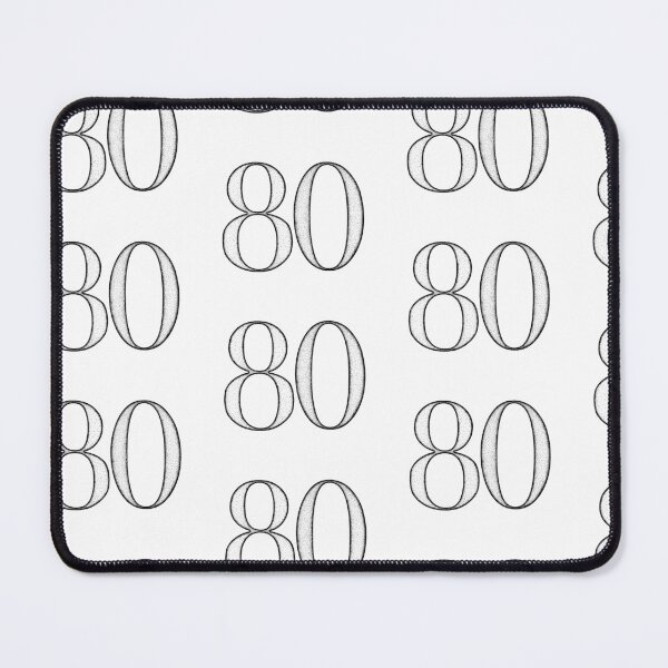 Item preview, Dotart/Dotwork illustration of Number 80 designed and sold by MagnetitaBySil.