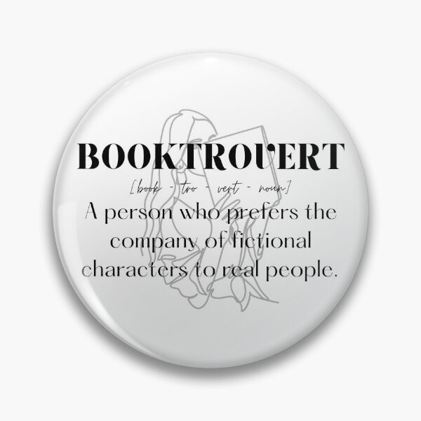 Item preview, BOOKTROVERT designed and sold by SpeakInk.