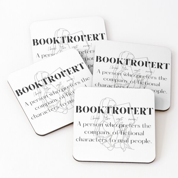 Item preview, BOOKTROVERT designed and sold by SpeakInk.
