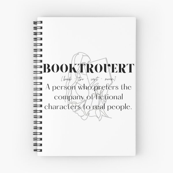 Item preview, BOOKTROVERT designed and sold by SpeakInk.