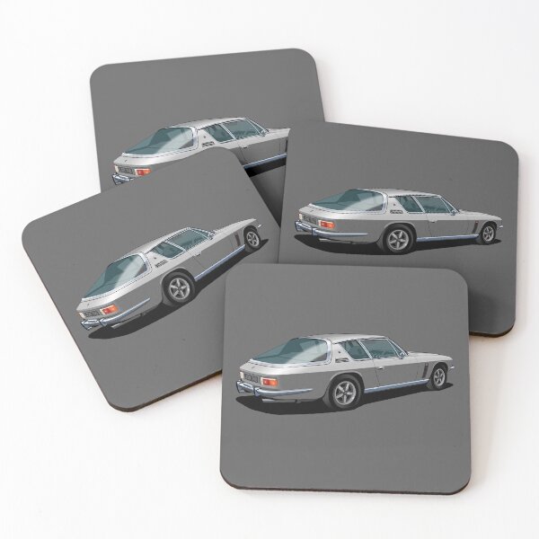 Item preview, Jensen Interceptor III in silver designed and sold by candc-retro.