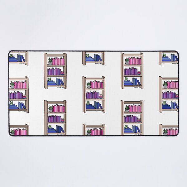 Item preview, Bisexual Pride Bookcase designed and sold by scrambledpegs.