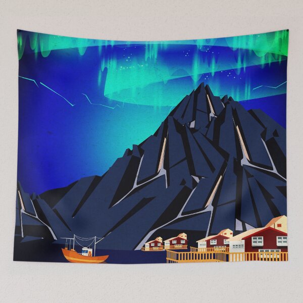 Item preview, Norwegian landscape designed and sold by Design4uStudio.