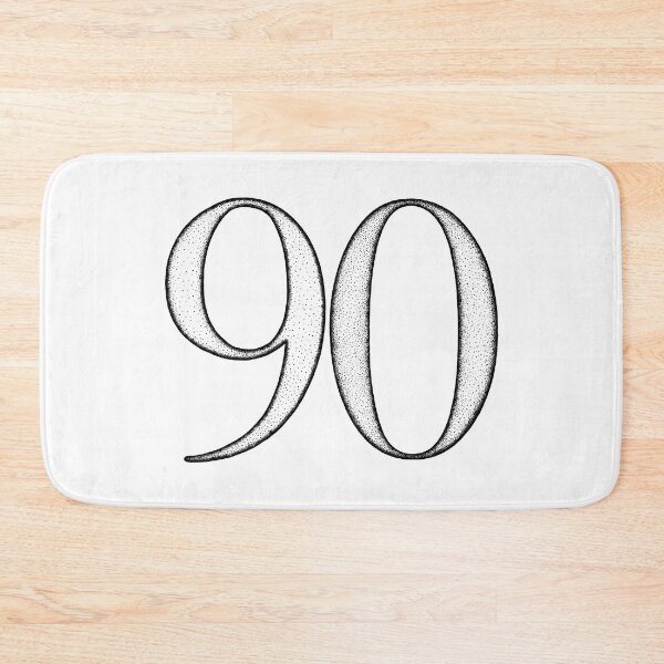 Item preview, Dotart/Dotwork illustration of Number 90 designed and sold by MagnetitaBySil.
