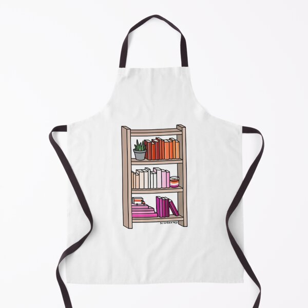 Item preview, Lesbian Pride Bookcase designed and sold by scrambledpegs.