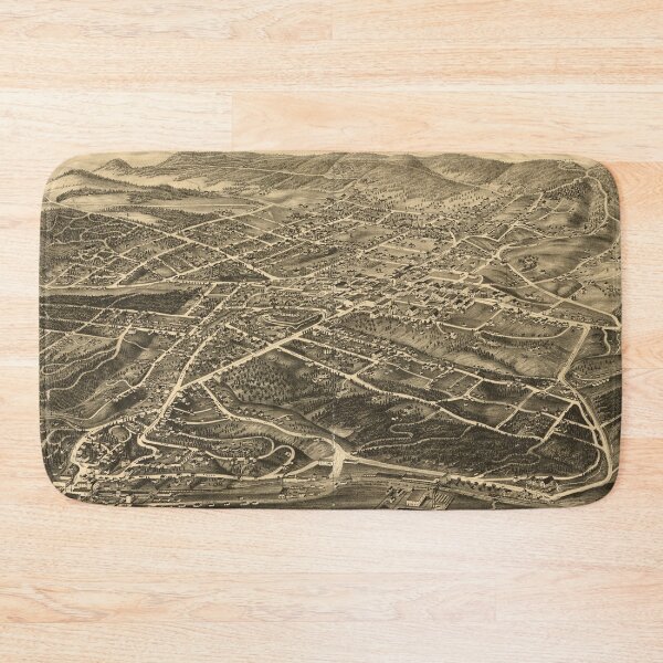 Item preview, Asheville, North Carolina (1891) designed and sold by allhistory.