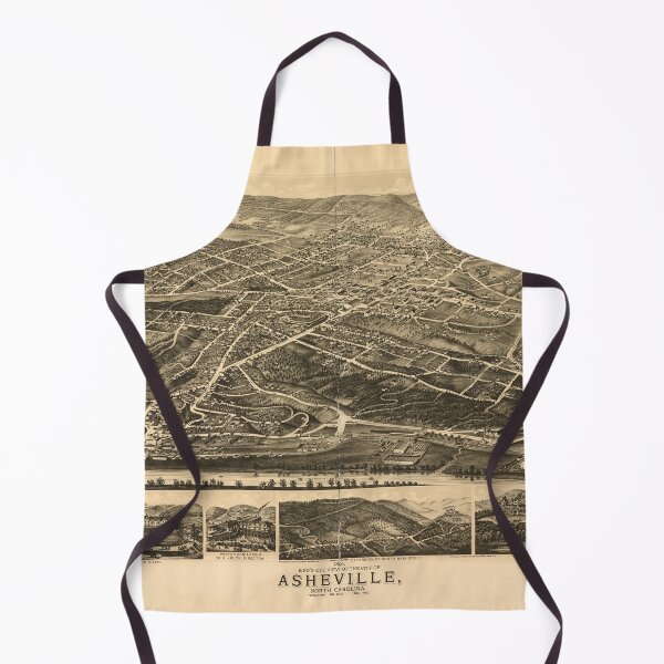 Item preview, Asheville, North Carolina (1891) designed and sold by allhistory.
