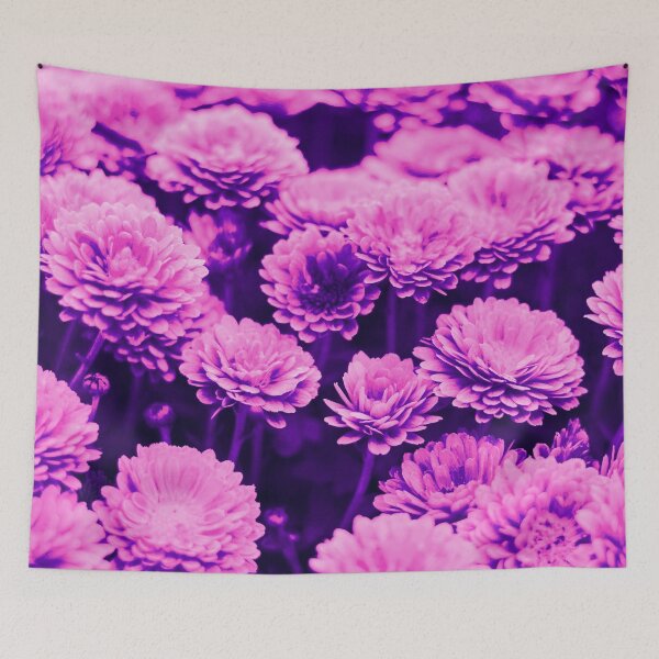 Item preview, Hippiness Psychedelic Aesthetic Flowers in Pink and Violet designed and sold by Trish Dish.