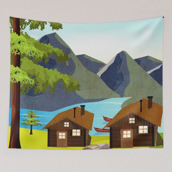 Item preview, Norwegian landscape designed and sold by Design4uStudio.