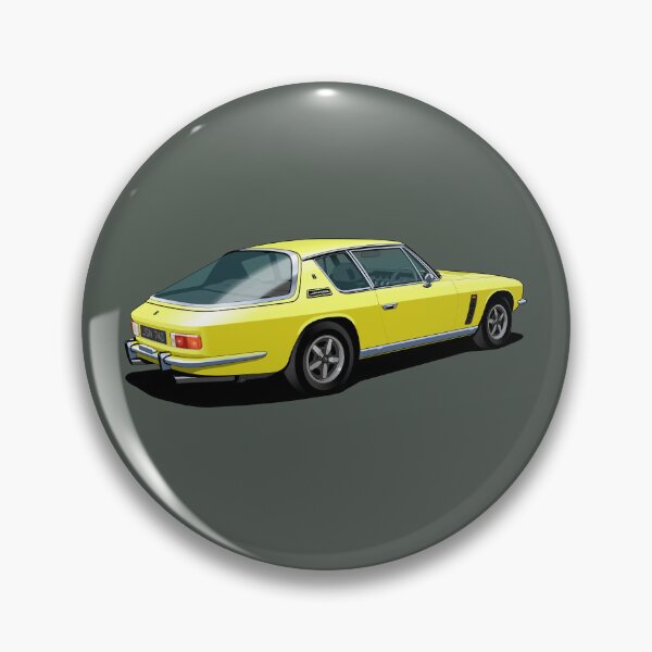 Item preview, Jensen Interceptor III in yellow designed and sold by candc-retro.