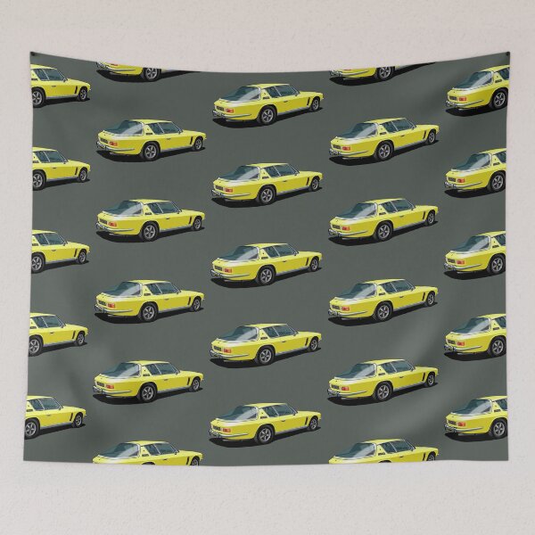 Item preview, Jensen Interceptor III in yellow designed and sold by candc-retro.