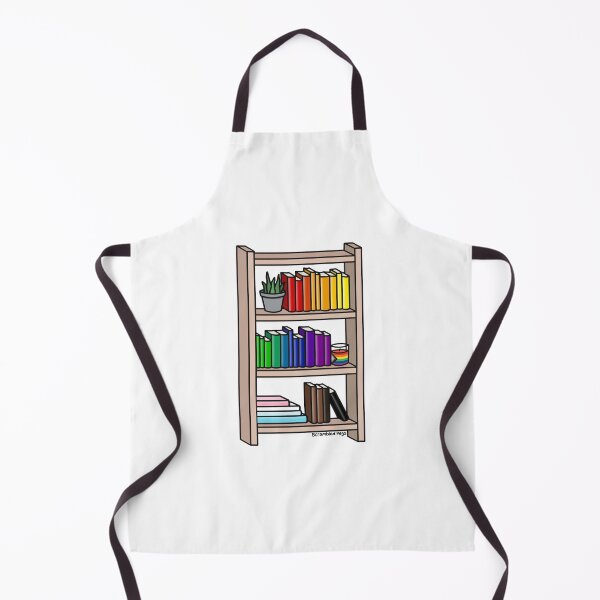 Item preview, Progress Pride Rainbow Bookcase designed and sold by scrambledpegs.