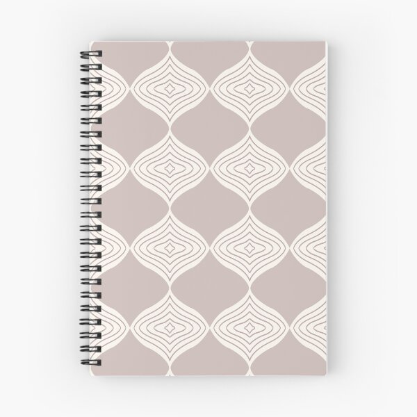 Item preview, Elegant Ogee - Mauve and Warm Beige Pattern designed and sold by Lubellebubble20.