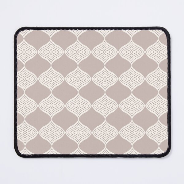 Item preview, Elegant Ogee - Mauve and Warm Beige Pattern designed and sold by Lubellebubble20.