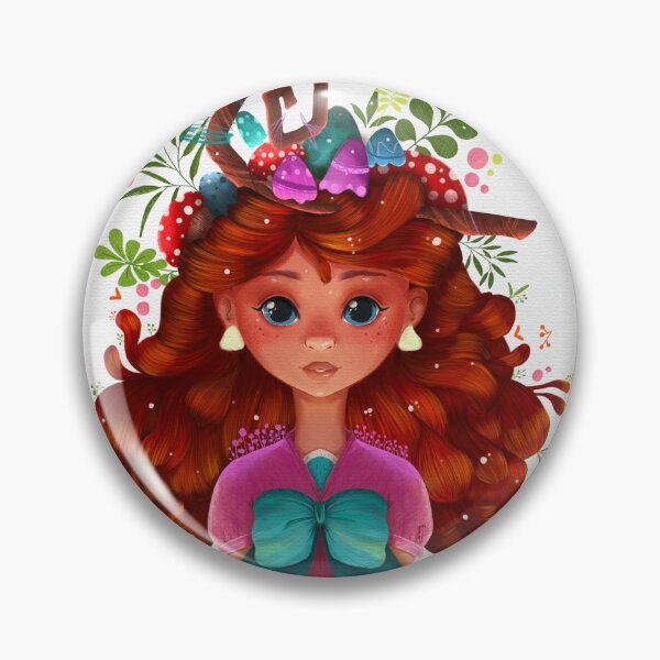 Item preview, Niña de hongos designed and sold by Ellenkency.